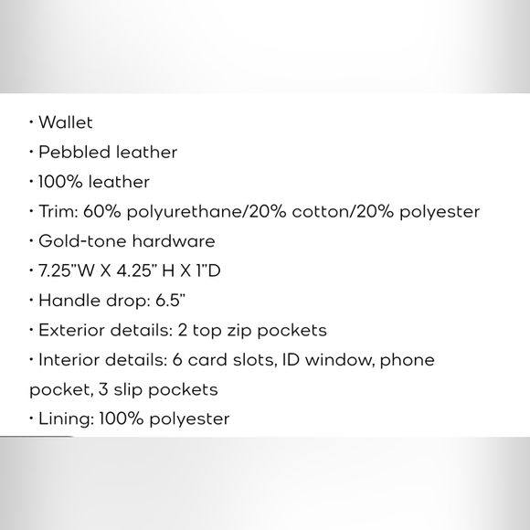 Michael Kors Jet Set Medium Double Zip Wallet - Picture 3 of 12